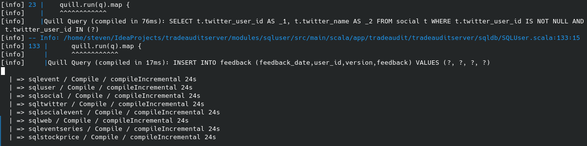 Parallel Task Console Output